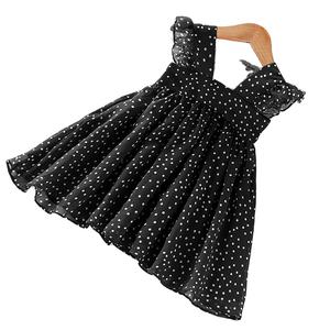 Vente en gros de vêtements de boutique pour enfants robe de princesse pas chère en dentelle assez florale - Product Image 1