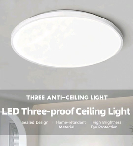 Đèn trần <span class=keywords><strong>LED</strong></span> tròn siêu mỏng thiết kế hiện đại, cảm biến radar, chống bụi, chống nước, chống va đập - Product Image 6