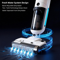 Aspirateur Balai Sans Fil Portable Prix de Gros Humide et Sec avec Fonction Auto-Nettoyante et Anti-Emmêlement pour Usage Domestique et Commercial
