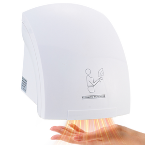 Asciugamani Automatico a Sensore, Asciugatore <span class=keywords><strong>ad</strong></span> <span class=keywords><strong>Aria</strong></span> <span class=keywords><strong>ad</strong></span> Alta Velocità per <span class=keywords><strong>Mani</strong></span>, per Bagno e Toilette, Prodotto Più Venduto - Product Image 1