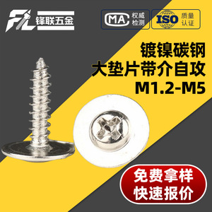 Tornillos autorroscantes Fenglian con arandelas DIN968 de acero al carbono grado A con cabeza cruzada para construcción - Product Image 5