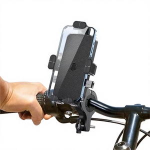 Support de téléphone intelligent pour moto/vélo 360°, ABS, étanche, flexible, réglable, pour vélo - Product Image 3