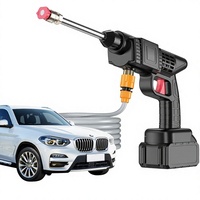 Pistolet de lavage de voiture sans fil haute pression DL, rechargeable, avec buse de pulvérisation portable, batterie lithium haute puissance, plastique et métal