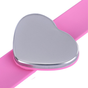 Hair Styling Magnetic <b>Bracelet</b> Wristband Heart Shaped <b>Metal</b> Clip 12 Cm Multifunction Daily Use - Product Image 5