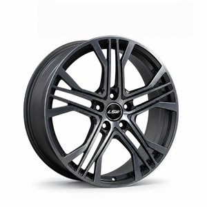 ล้อแม็กซ์ LS8099 Racing Forged Alloy ขนาด 18-24 นิ้ว 5x112 5x114.3 5x120 สี Gunmetal หน้าเจียร - Product Image 1
