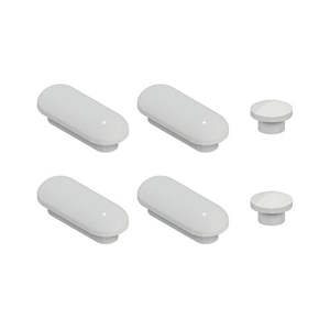 Kit de parachoques para asiento de banqueta, 18,5 cm de largo, 11,5 cm de ancho, 3 cm de altura, uso en baño - Product Image 1