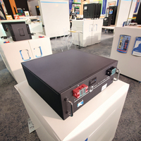 MVVTON 25.6/48V 가정용 태양광 에너지 저장 시스템 100Ah LiFePO4 배터리 5kW 파워 서버 10kW 랙 마운트 (-20-60 3000)