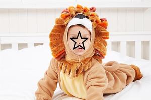 Creaciones de disfraces de <span class=keywords><strong>León</strong></span>, disfraz realista de bebé para niños, vestido de Halloween para niños pequeños, fiesta temática de animales - Product Image 2