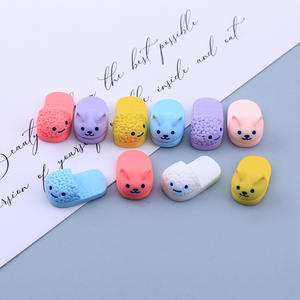 Novedad, Marca JC, Modelo S-5, Mini Pantuflas Creativas de Dibujos Animados, Dijes de Resina, Cuentas de Plástico Acrílico de Colores Mezclados para Manualidades - Product Image 4