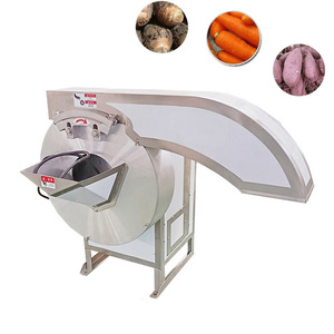 Machine de découpe commerciale de légumes et de fruits, pour pommes de terre, gingembre, oignon vert, coupe-légumes et trancheuse - Product Image 4