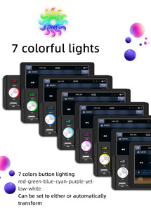 New 5 "HD màn hình 1din xe MP5 Máy nghe nhạc Android Auto + Carplay xe Stereo đài phát thanh RCA âm thanh FM BT 5.1 đảo ngược Viện trợ gương liên kết - Product Image 5