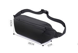 Banderole OMASKA — <span class=keywords><strong>sac</strong></span> à dos souple pour hommes, sacs à impression personnalisés, <span class=keywords><strong>sac</strong></span> de ceinture imperméable - Product Image 3