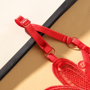 Calzoncillos eróticos de mariposa para mujer, Tanga de chicas muy calientes, Tanga de látex bordado, Tanga de perlas Sexy, Hipster con espalda en T abierta - Product Image 4