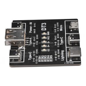 บอร์ดตรวจจับสายเคเบิลข้อมูล DT3 เหมาะสำหรับอุปกรณ์ Apple และ Android ที่มีพอร์ต Type-C ใช้สำหรับตรวจจับความผิดปกติของสายชาร์จเร็ว - Product Image 2