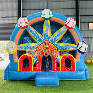 Titok Inflatable <strong>Bouncer</strong> Kids Bounce House with air Blower - Product Image 6