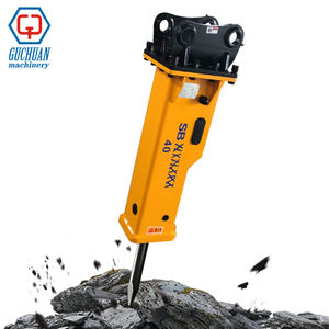 Máy khoan, máy phá đá thủy lực kiểu hộp Cuchuan 16 năm kinh nghiệm sản xuất, dùng cho máy kéo và máy xúc - Product Image 1