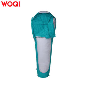 Saco de dormir Woqi Mummy, longitud estándar, nailon impermeable, cálido para clima frío, para adultos, camping al aire libre - Product Image 3