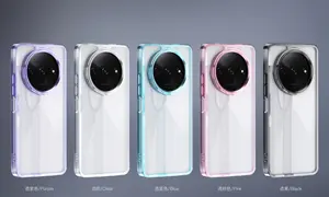 Untuk Redmi A3 tpu transparan + penutup telepon akrilik produk baru tas telepon seluler dan casing untuk Redmi A3