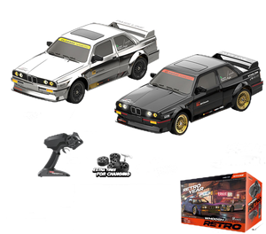 1:16 Retro RC xe 4x4 điều khiển từ xa trôi xe thể thao với hệ thống ổ đĩa 4WD ESP Con quay hồi chuyển đèn Led nhanh 50 km/h tốc độ RTR - Product Image 5