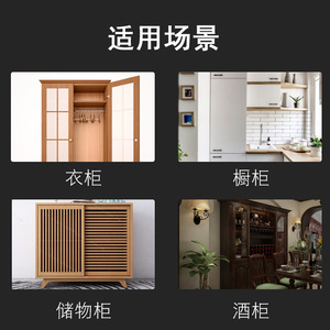Aluminum Alloy Magnetic <b>Door</b> <b>Catch</b> Rebound Device Silver Black Gold Wardrobe Cabinet Furniture Minimalist Design - Product Image 4