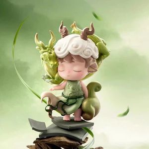 Nouveauté en stock 100% authentique 9 pièces/boîte Heyone Mimi Echoes of Mountains and Rivers Blind Box Figurines miniatures en PVC de collection Jouets - Product Image 4