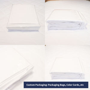 Protège-<span class=keywords><strong>matelas</strong></span> imperméable 100% polyester tricoté 80gsm, <span class=keywords><strong>housse</strong></span> respirante anti-acariens, <span class=keywords><strong>drap</strong></span>-<span class=keywords><strong>housse</strong></span> - Product Image 5