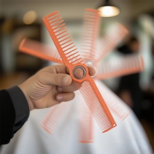 Peigne à cheveux de haute qualité pour la coupe, design perforé, en matériau PEK, peigne aigle, peigne de barbier pour la coiffure - Product Image 4
