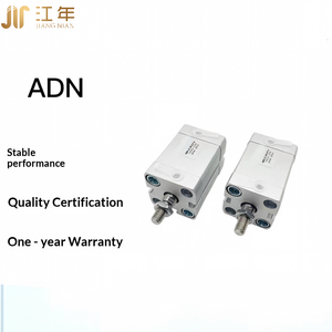 Cylindre pneumatique compact à double effet série <span class=keywords><strong>ADN</strong></span>, course courte, alésage 12/16/20/25/32, standard, pour espaces restreints - Product Image 3