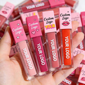 ลิปกลอสวีแกนแบบใส สีชมพูนู้ด ฉ่ำวาว กันน้ำ รับผลิตโลโก้แบรนด์ตัวเอง - Product Image 4