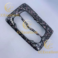 CCExcellent Vente Flash : Intérieur en Fibre de Carbone Véritable Forgée pour Dodge Challenger/Charger 2015-2021/Durango 2018-2021