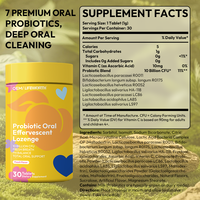 Les comprimés micro-effervescents probiotiques dentaires quotidiens de LIFEWORTH aident à reconstituer le microbiome oral
