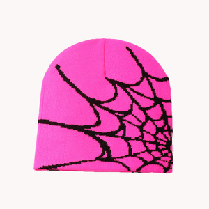 Atacado Hot Comércio Exterior Malha Chapéu Tendência Nova Cabeça Aranha <span class=keywords><strong>Web</strong></span> YKH Jacquard Chapéus dos homens e das mulheres - Product Image 2