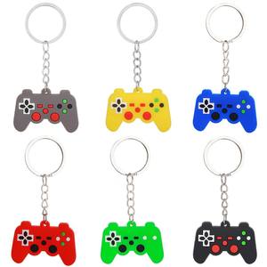 <span class=keywords><strong>Porte</strong></span>-clés de fête sur le thème des jeux vidéo, <span class=keywords><strong>porte</strong></span>-clés en forme de manette de jeu pour garçons et filles, cadeaux de fête d'anniversaire sur le thème des jeux vidéo, remplisseurs de sacs cadeaux - Product Image 1