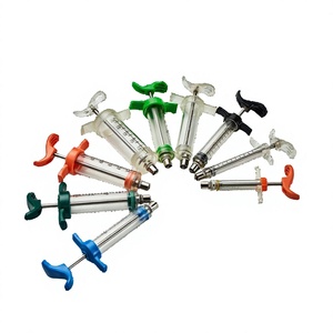 Seringue injecteur vétérinaire réglable en plastique de 20 ml en matériau TPX pour usage animal - Product Image 2