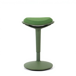Tabouret de bar moderne en plastique Henglin Moore, chaise de bureau ergonomique à hauteur réglable, confortable pour une utilisation prolongée, pivotante, pour atelier - Product Image 2