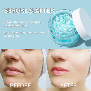 수화 비타민 C 캡슐 크림 페이스 모이스처 라이저 히알루 론산 기반 모이스처 라이저 니아신 아미드 OEM/ODM 보바 페이스 크림 - Product Image 2