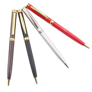 Wholesale Custom Logo High Quality 0.7 mm Metal Ballpoint <b>Pen</b> New Design Twist Promotion Gift for Business Writing and School - Product Image 1