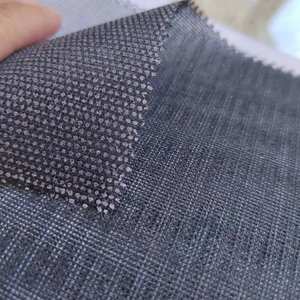 Tissu de soutien de taille en gros d'usine YB-1230H d'entoilage en caoutchouc Oxford au toucher dur - Product Image 1