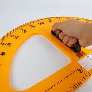 Juego de Papelería Escolar HUA, Regla Geométrica de Plástico para la Enseñanza de Matemáticas en el Aula - Product Image 3