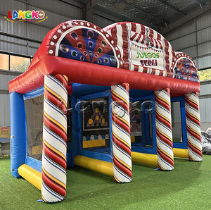 3 en 1 evento al aire libre Hupfburg Casa de rebote castillo <span class=keywords><strong>hinchable</strong></span> Aufblasbare Spielzeuge puente inflable - Product Image 2