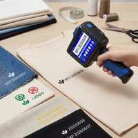 Imprimante jet d'encre manuelle portable 2026 avec corps métallique, hauteur d'impression 12,7 mm, série Date, pour l'impression par lots de codes QR, codes-barres, étiquettes et cartes