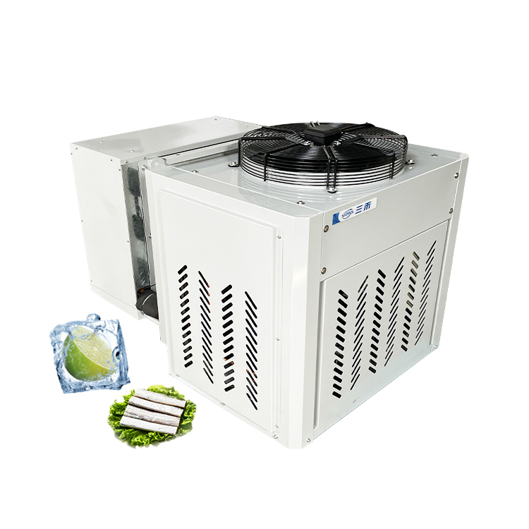 Моноблочный конденсаторный блок для морозильной камеры, Холодильный настенный конденсаторный блок для небольшой холодильной камеры с холодильными установками для фургона