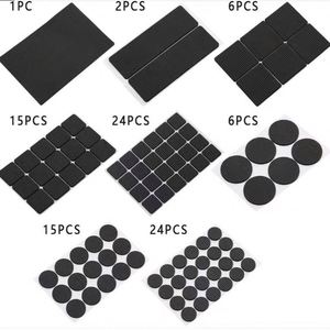 2026 Cross-border Black Thick Table Leg Chair Self-adhesive <b>Eva</b> <b>Mat</b> Scratch-resistant Mute Mesh Non-slip Model - Product Image 2