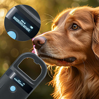 Cmrfid 134,2 kHz 125Khz Fdx-b Rfid Dog Chip Reader gato Mascota Ganado Etiqueta Microchip Escáner Animal Id Microchip Reader