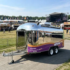 Chariot de restauration mobile électrique en acier inoxydable pour hot-dogs, idéal pour les événements extérieurs – Nouveauté UE en promotion - Product Image 1