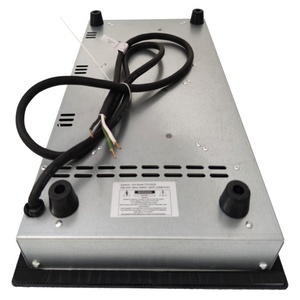 Placa de Inducción Integrada, Cocina Eléctrica de Cerámica con 2 Hornillas - Product Image 3