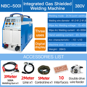 Máquina de Soldar NBC-500 de Buena Calidad, Portátil, de Grado Industrial - Product Image 6
