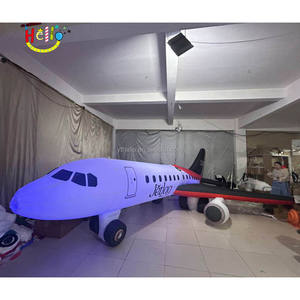 Avion gonflable géant personnalisé pour la publicité et le <span class=keywords><strong>transport</strong></span>, avec éclairage LED - Product Image 2