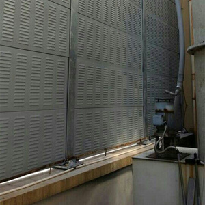 <span class=keywords><strong>Panneaux</strong></span> de barrière acoustique en aluminium à bas <span class=keywords><strong>prix</strong></span>, clôture insonorisée pour autoroute, route, poteau en H, absorption acoustique, barrière acoustique, clôture à vendre - Product Image 2