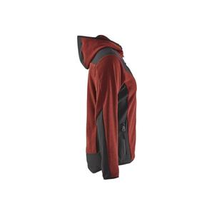 BLAKLADER - 594125365999L Chaqueta de punto para mujer Softshell con capucha Burned Red/Black - EAN 7330509799130 WORK JACKETS - Product Image 4